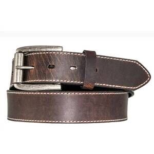 NEW CAROLINA men's utility loop work belt in dark brown